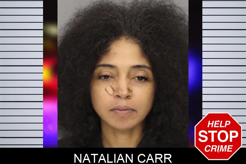 Natalian Carr mugshot