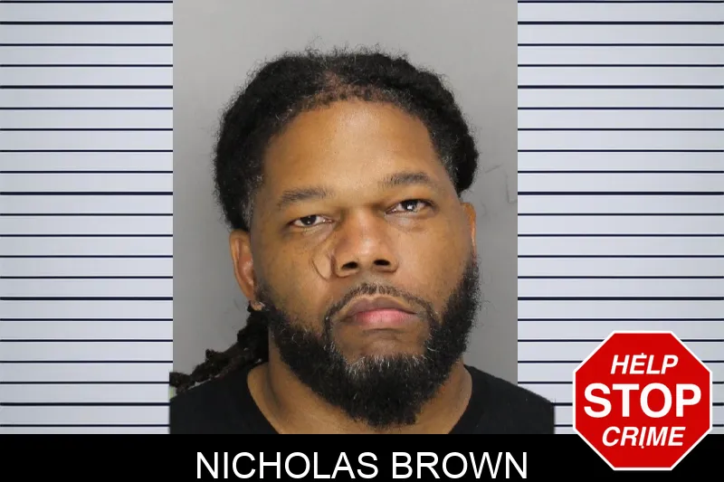 Nicholas Brown mugshot