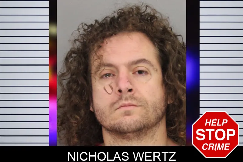 Nicholas Wertz mugshot