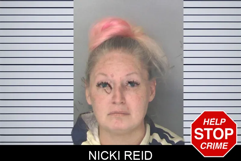 Nicki Reid mugshot