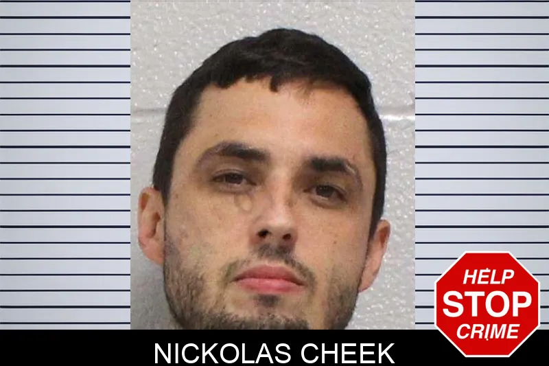 Nickolas Cheek mugshot