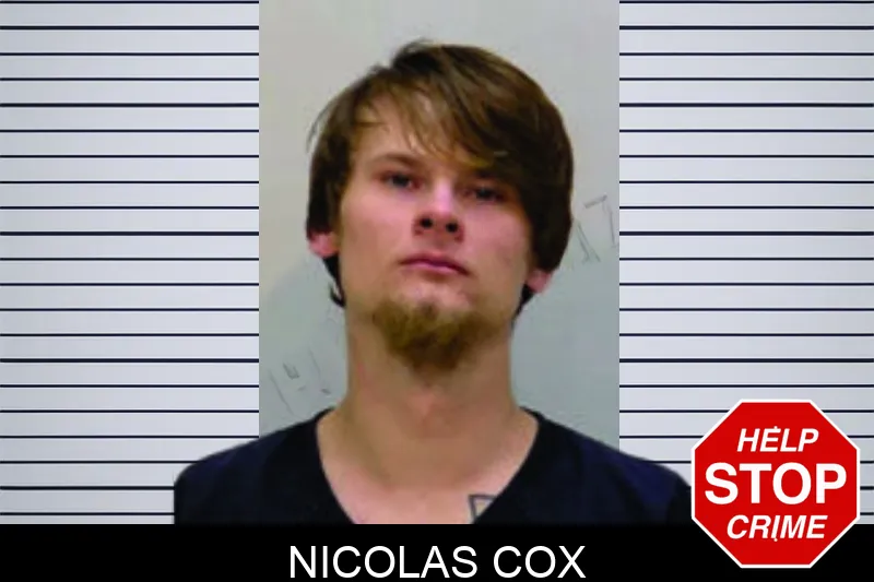 Nicolas Cox mugshot