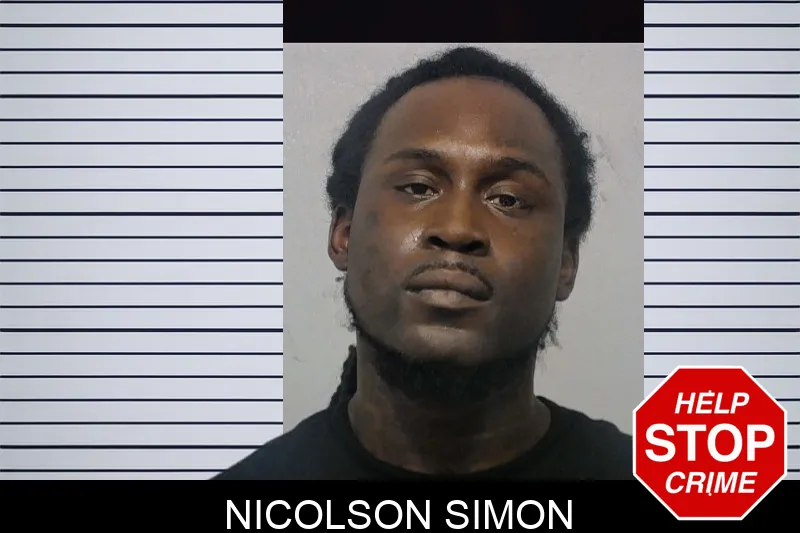 Nicolson Simon mugshot – Bibb County , Georgia Nicolson Simon mugshot
