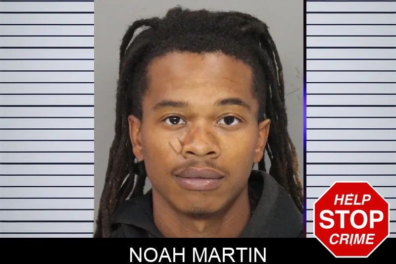 Noah Martin mugshot