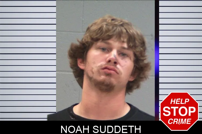 Noah Suddeth mugshot