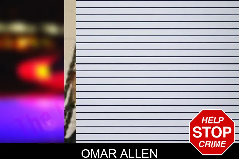 Omar Allen Mugshots