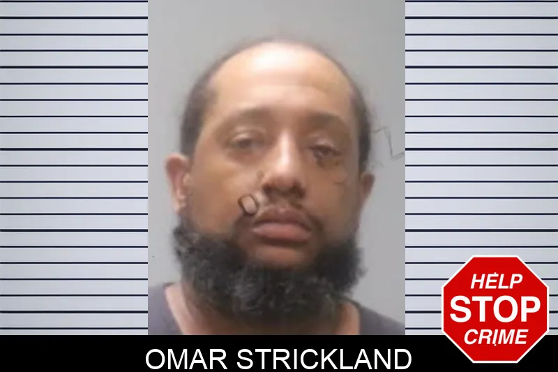 Omar Strickland mugshot