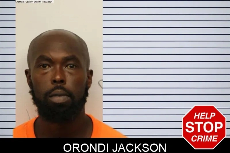 Orondi Jackson mugshot – Chatham County , Georgia Orondi Jackson mugshot