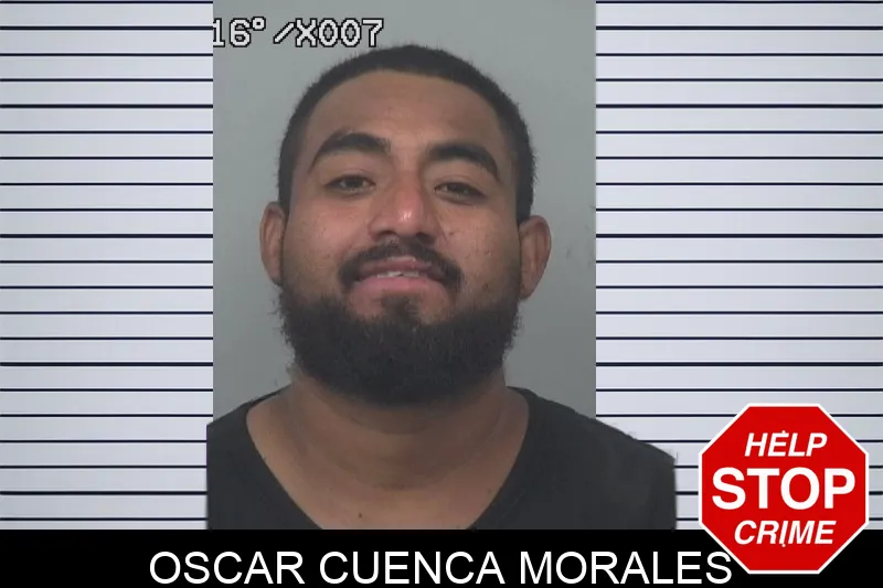 Oscar Cuenca Morales Mugshots