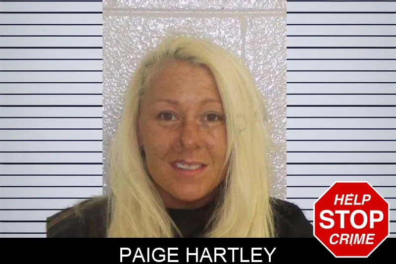 Paige Hartley mugshot