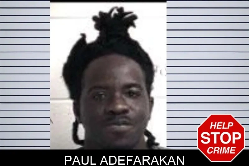 Paul Adefarakan Mugshots
