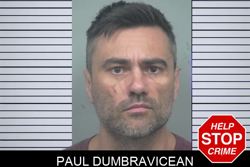 Paul Dumbravicean mugshot