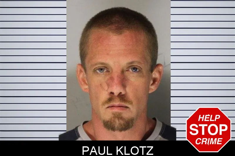 Paul Klotz mugshot