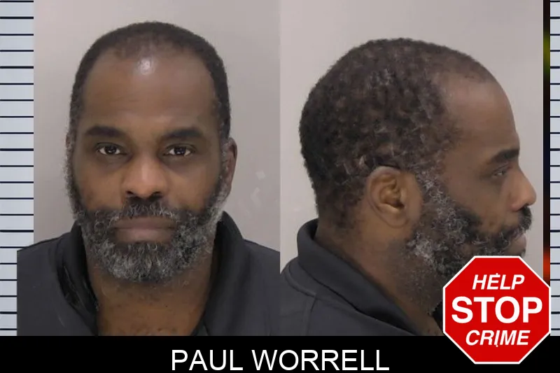 Paul Worrell mugshot