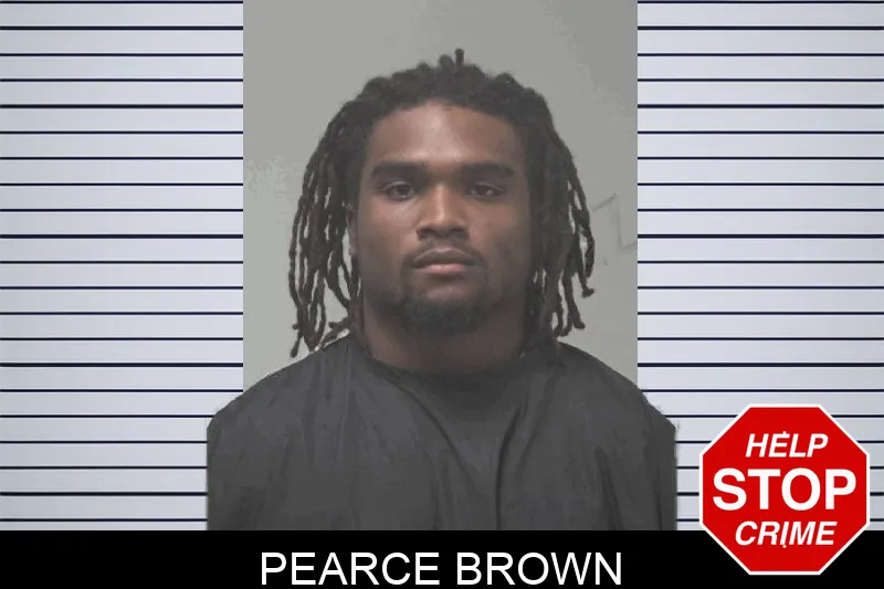 Pearce Brown mugshot