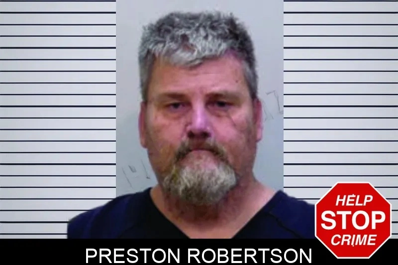 Preston Robertson mugshot