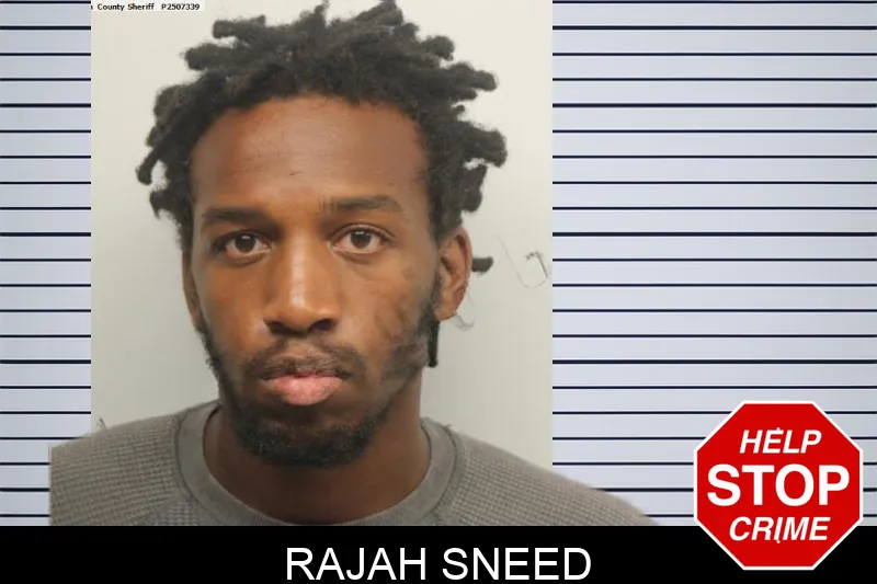 Rajah Sneed mugshot
