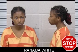 Ranaija White mugshot