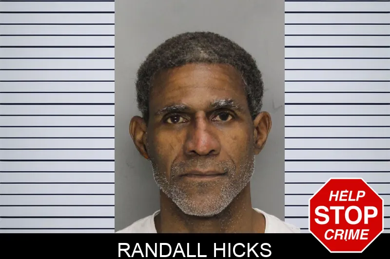 Randall Hicks mugshot