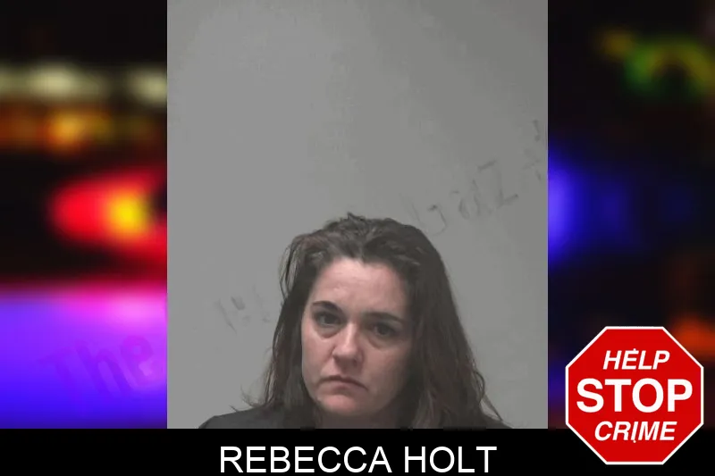 Rebecca Holt mugshot