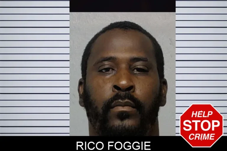 Rico Foggie mugshot – Bibb County , Georgia Rico Foggie