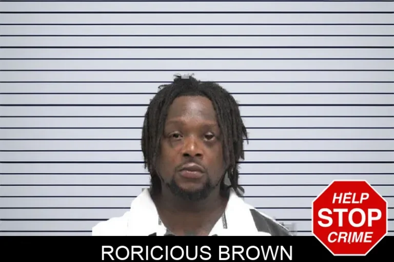 Roricious Brown mugshot – Dougherty County , Georgia Roricious Brown