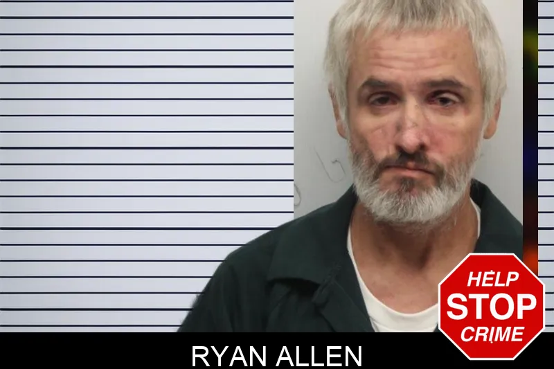 Ryan Allen mugshot