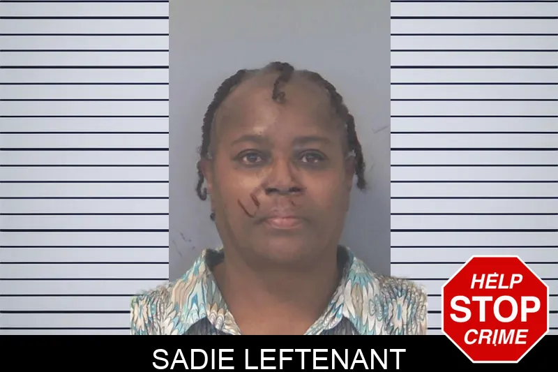 Sadie Leftenant mugshot