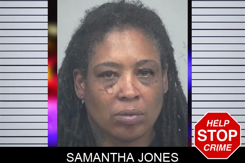 Samantha Jones mugshot