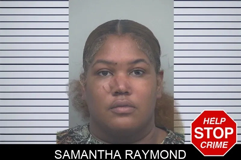 Samantha Raymond mugshot