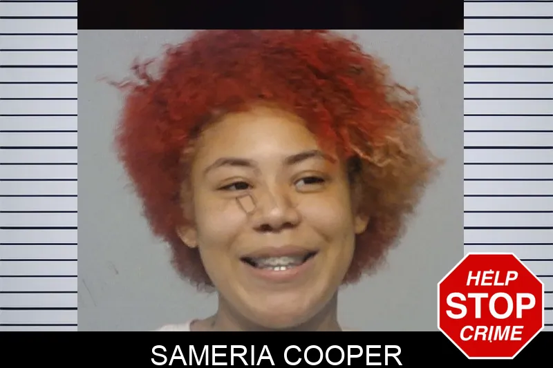 Sameria Cooper mugshot