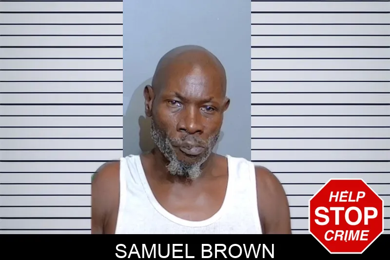 Samuel Brown mugshot