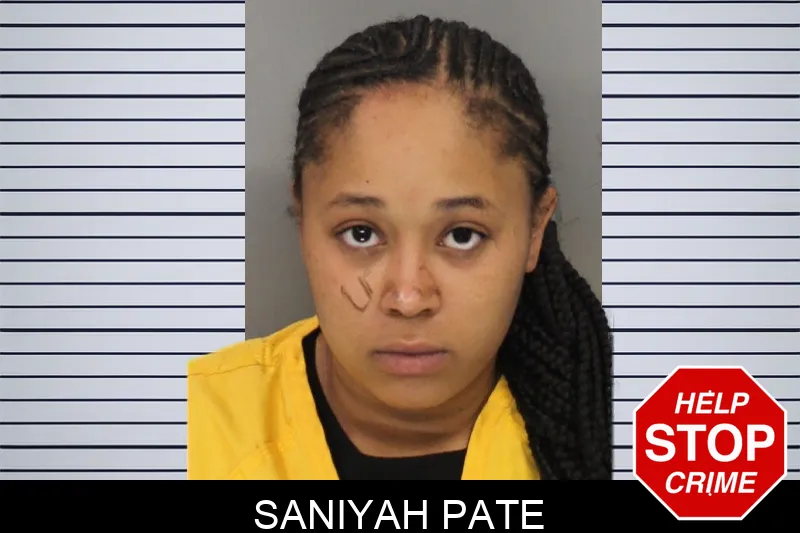 Saniyah Pate mugshot – Cobb County , Georgia Saniyah Pate mugshot
