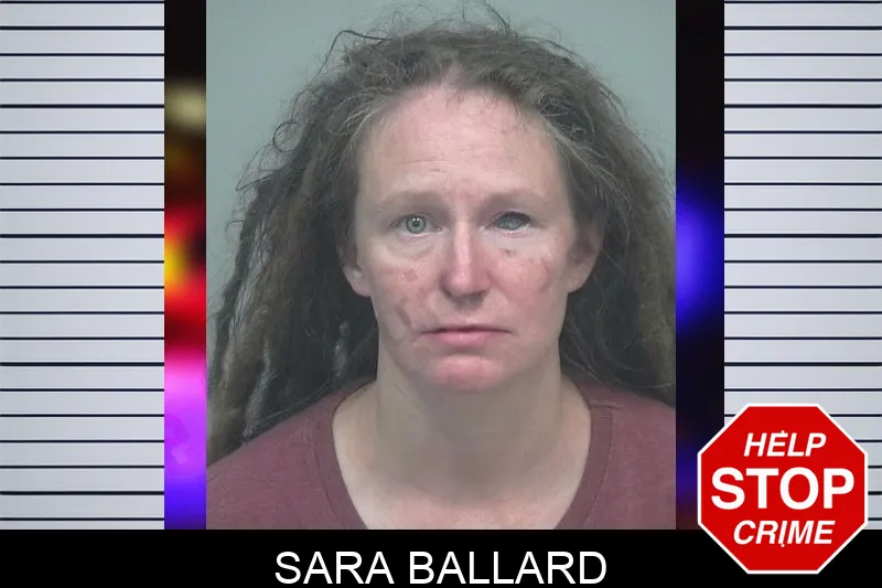 Sara Ballard mugshot