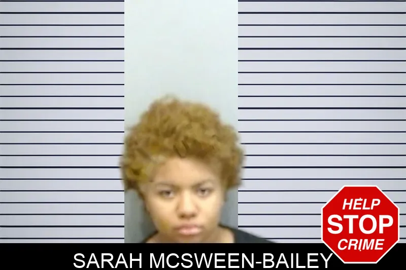Sarah McSween-Bailey mugshot