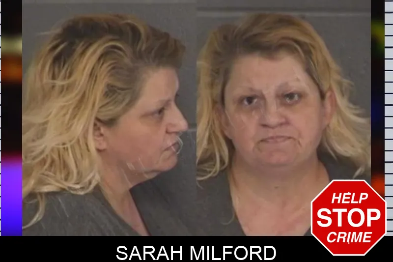 Sarah Milford mugshot – Barrow County , Georgia Sarah Milford mugshot