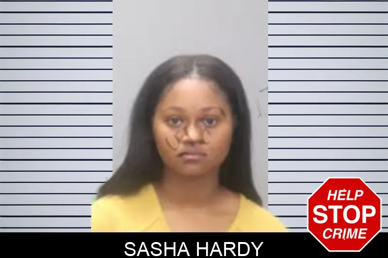 Sasha Hardy mugshot
