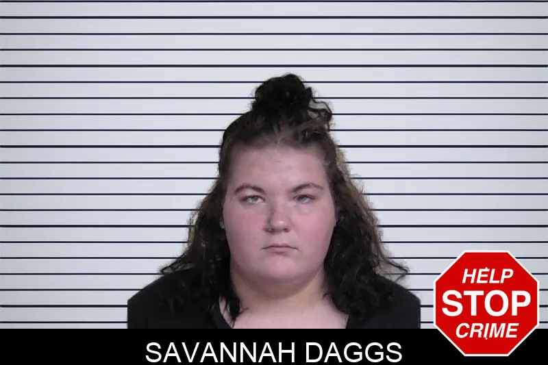 Savannah Daggs mugshot