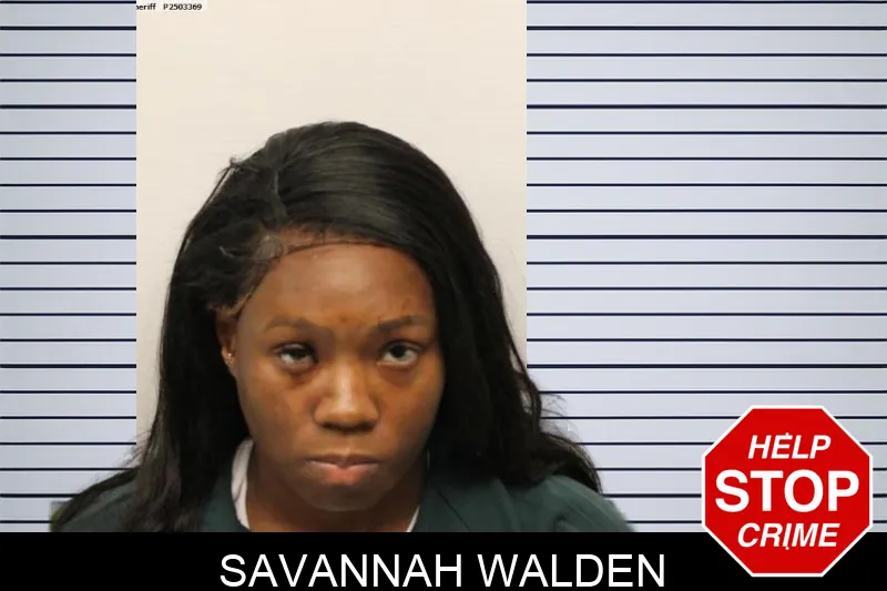 Savannah Walden mugshot