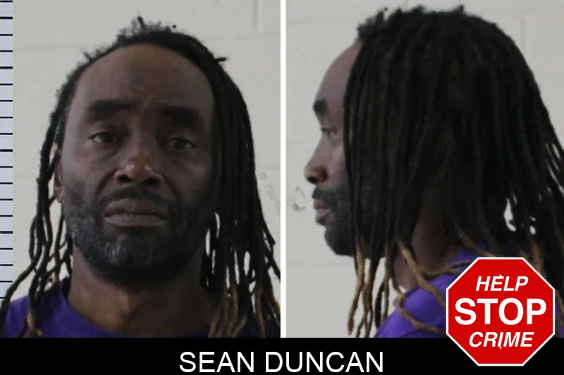 Sean Duncan mugshot