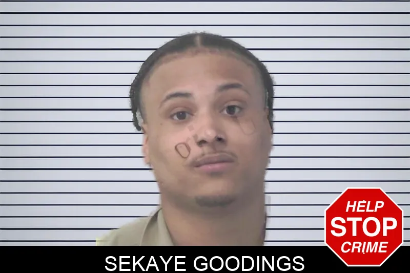 Sekaye Goodings Mugshots