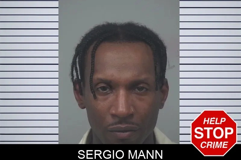 Sergio Mann mugshot