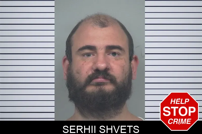 Serhii Shvets mugshot