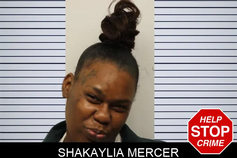 Shakaylia Mercer mugshot