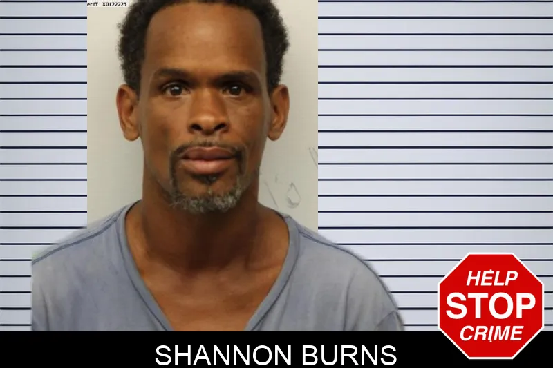 Shannon Burns mugshot