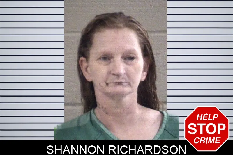 Shannon Richardson mugshot