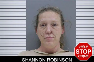 Shannon Robinson mugshot