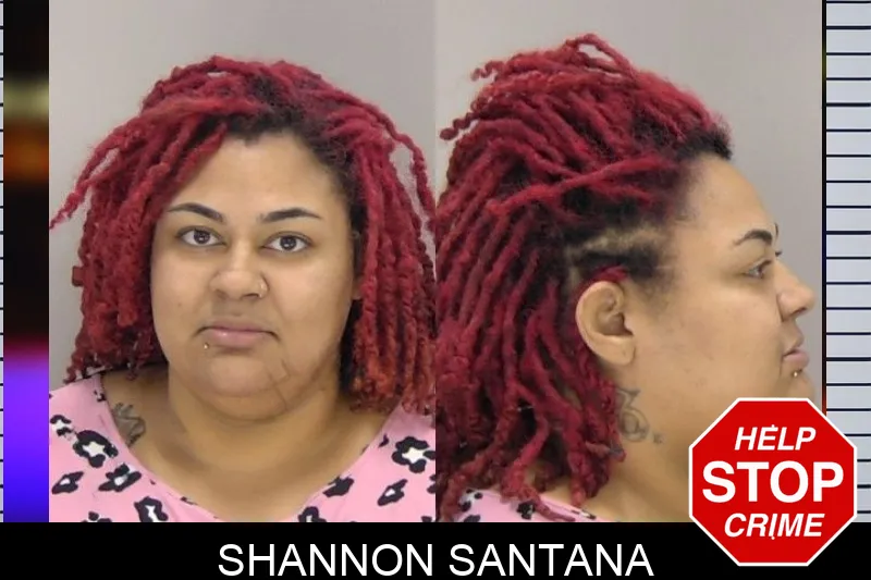 Shannon Santana mugshot
