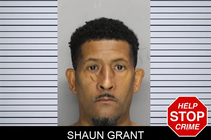 Shaun Grant mugshot