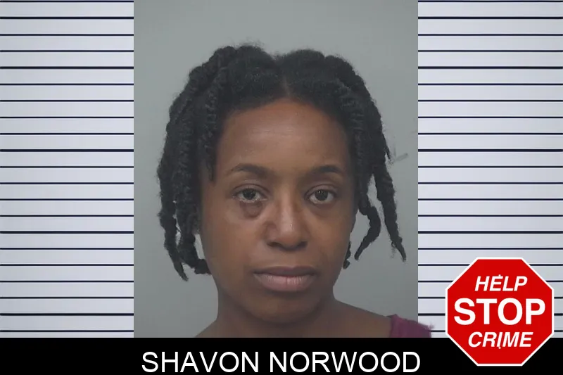 Shavon Norwood mugshot